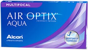 Lentilles de contact Air Optix Aqua multifocal Low