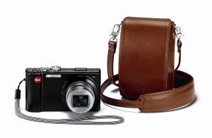 Etui cuir marron pour Leica V-LUX 30