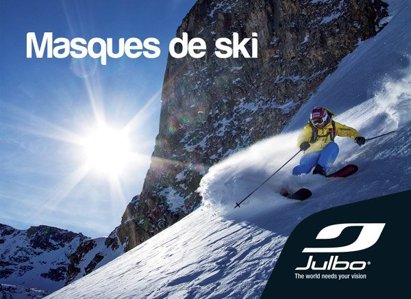 Collection masques de ski Julbo 2013-2014