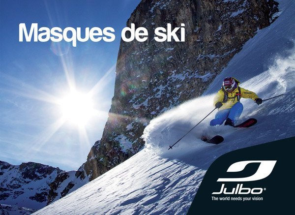 Collection masques de ski Julbo 2013-2014