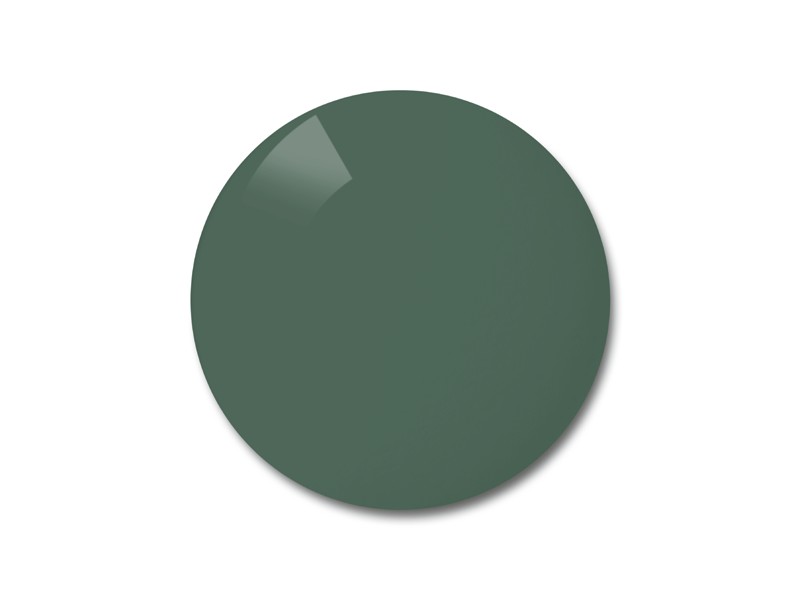 Polycarbonate gris vert uni