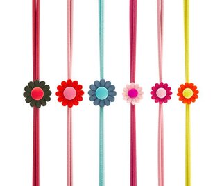 Accessoires Cordons Elastiques Fleurs H40C887