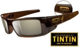 Lunettes de soleil Oakley Gascan 3D Les Aventures de Tintin Limited Edition