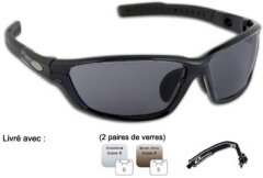 Demetz lunettes de sport proball noires Optique Sergent