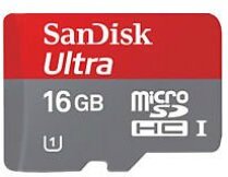 Appareils Photo SanDisk Extreme 16 Go microSDX 