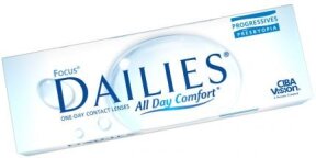 Lentilles de contact Dailies Progressives All DayComfort