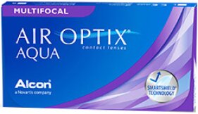 Lentilles de contact Air Optix Aqua multifocal Medium