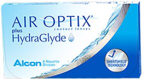 Lentilles de contact Air Optix plus HydraGlyde boite de 6