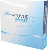 Lentilles de contact 1-DAY ACUVUE MOIST vente par 90