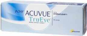 Lentilles de contact 1-DAY ACUVUE TruEye vente par 30