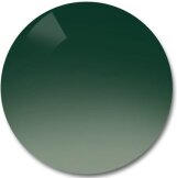 Verres Solaires Crystal green gradient brown 