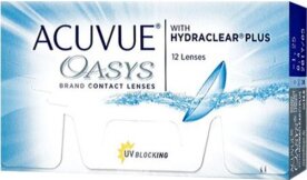 Lentilles de contact ACUVUE OASYS with HYDRACLEAR Plus vente par 12