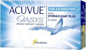 Lentilles de contact ACUVUE OASYS for ASTIGMATISM vente par 6