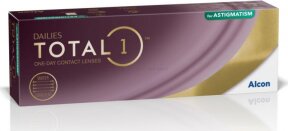 Lentilles de contact DAILIES Total 1 for astigmatism boite de 30 lentilles