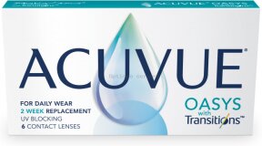 Lentilles de contact ACUVUE OASYS with Transitions TM 6P 