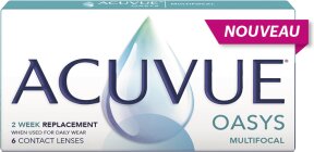 Lentilles de contact ACUVUE OASYS MULTIFOCAL M 6P 