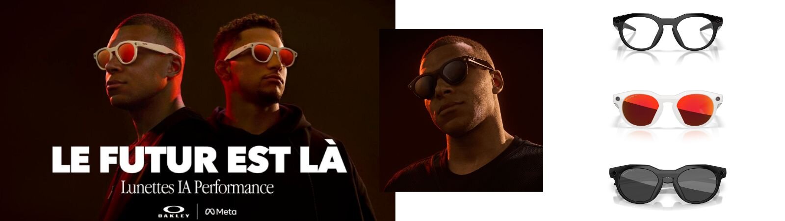 Lunettes connectées Oakley META HSTN disponibles dès mi-septembre sur optique-sergent.com