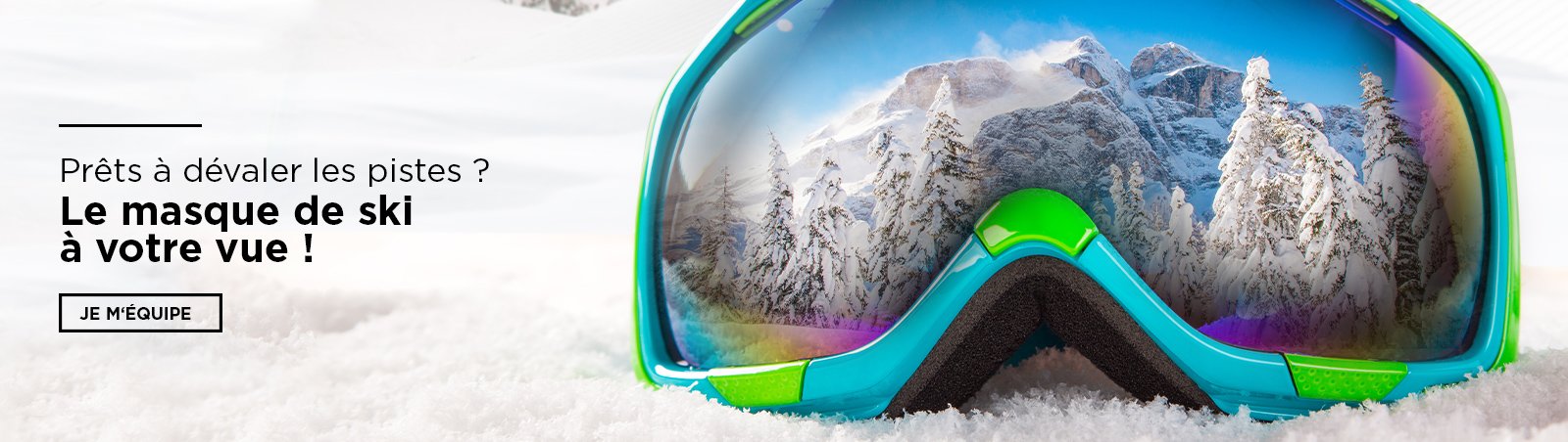 Masques de ski optique sergent