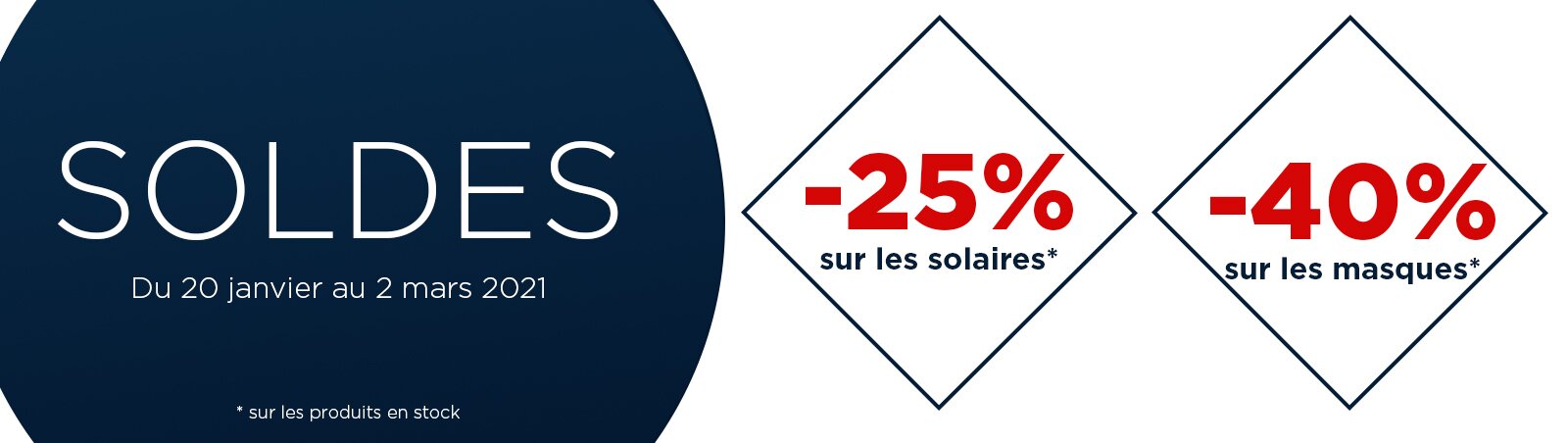 Soldes d´hiver 2021 : les lunettes des plus grandes marques sur optique-sergent.com optique sergent