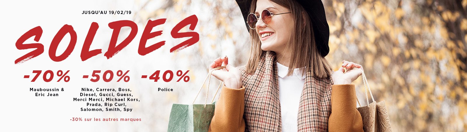 Soldes 2018 optique sergent