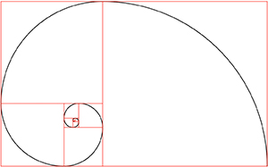 spirale de fibonacci
