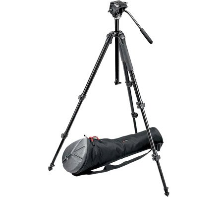 Kit vidéo : trépied 055WNB rotule 701RC2 + sac Kit vidéo : trépied 055WNB rotule 701RC2 + sac
