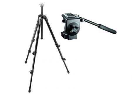 Kit vidéo : trépied 055XDB et rotule 128RC Kit vidéo : trépied 055XDB et rotule 128RC