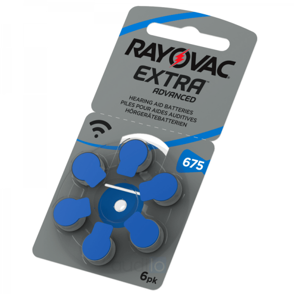 Piles auditives Rayovac 675