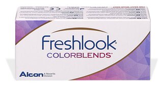 Lentilles de contact FRESHLOOK COLORBLENDS Bleu Azur