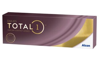 Lentilles de contact DAILIES Total 1 boite de 30 lentilles