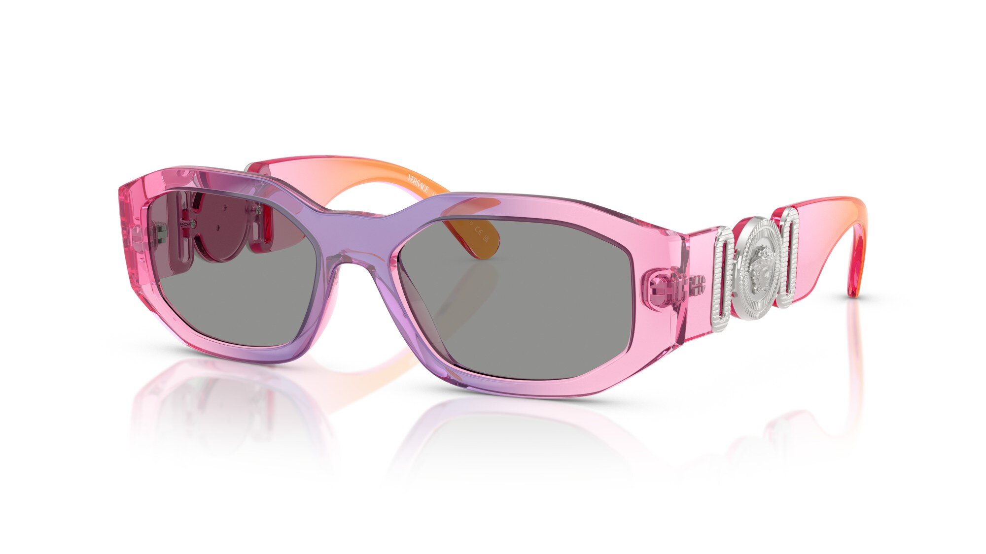Dégradé rose/violet/orange