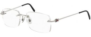 Lunettes de vue Lunettes double C Rectangle