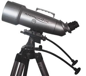 Observation Andromède 20x 40x 100 visée 45  sur monture AZ3