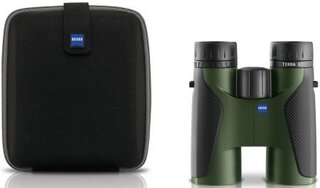 Jumelles Terra ED 10x42 T noire verte