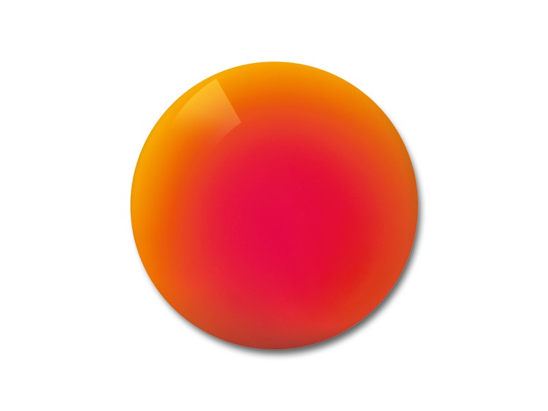 Polycarbonate brun miroir orange 6Q