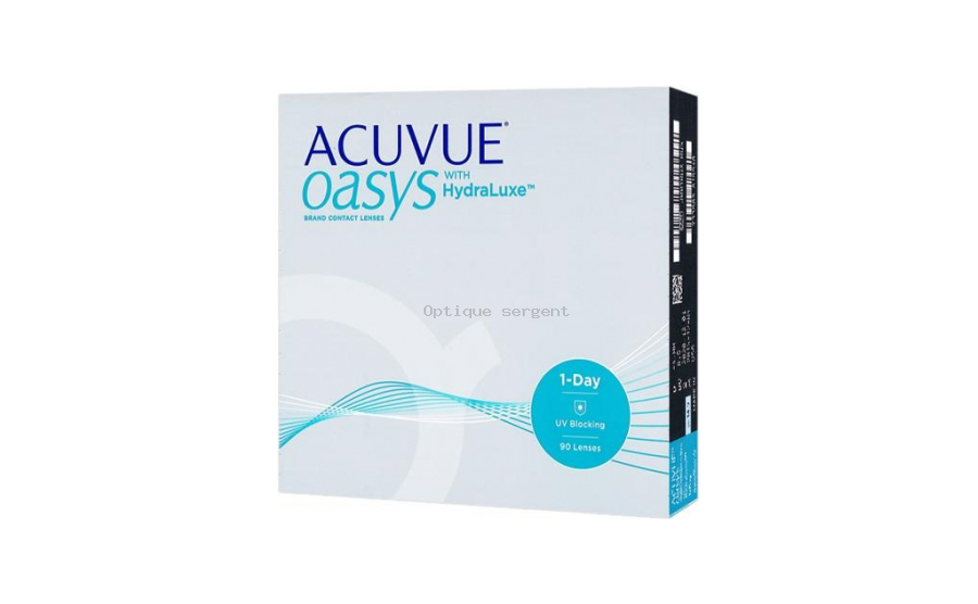 ACUVUE OASYS 1-Day with Hydraluxe Vente par 90