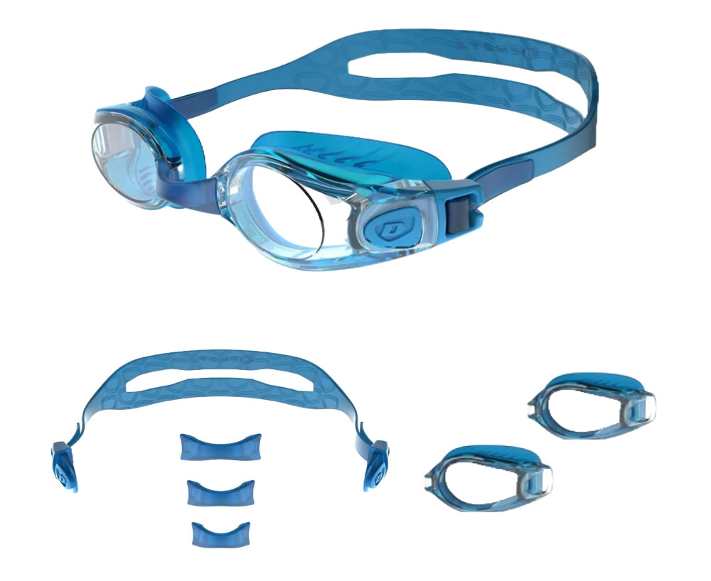 Lunettes de natation correctrices NATD Sangle et coques Optiques