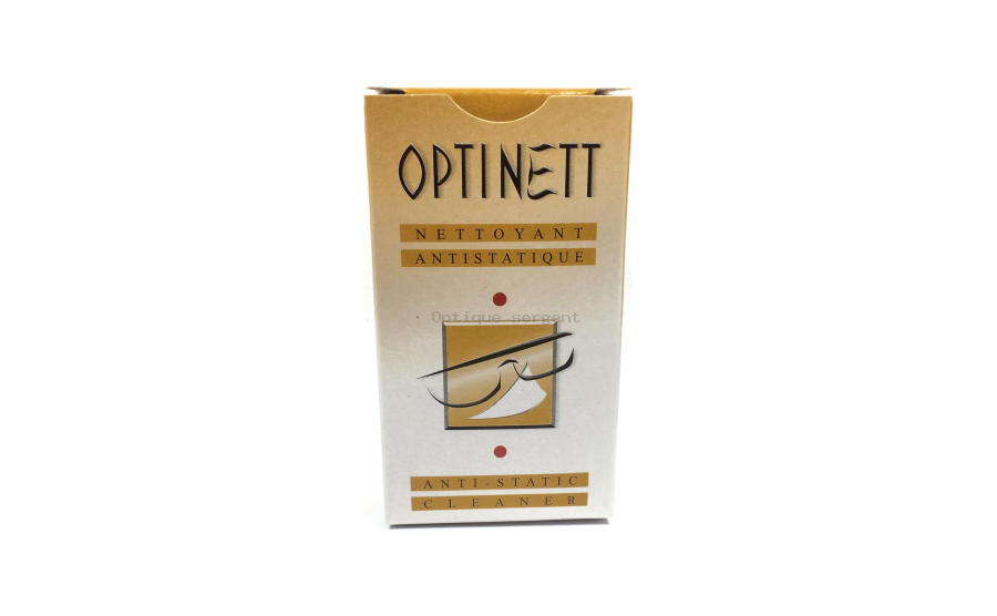 Lingettes nettoyantes antistatiques pour lunettes Optinett - 40 lingettes -  BRICE OPTIQUE