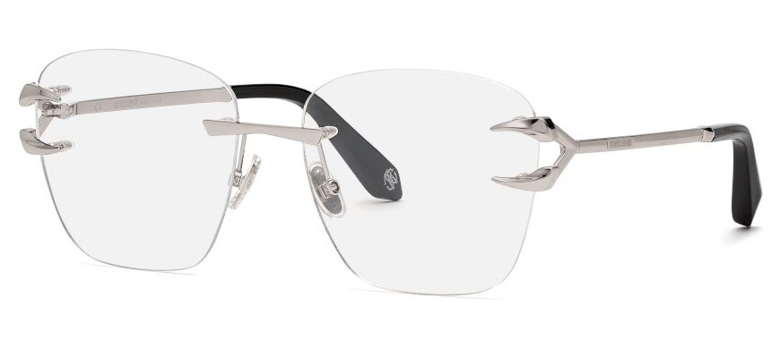 Lunettes de vue Roberto Cavalli VRC022 0579 Modele mixte en metal avec griffes de tete de serpent Optique Sergent