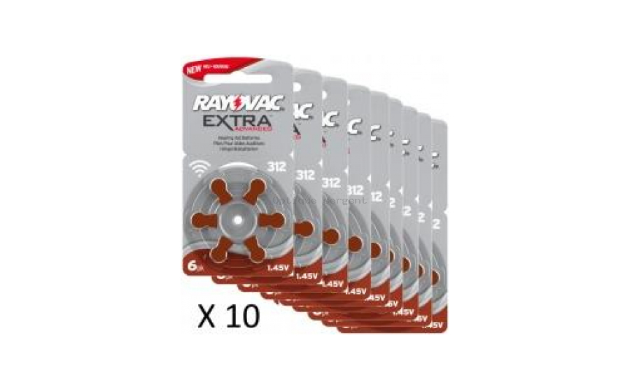 Piles auditives Rayovac 312 Piles auditives Rayovac 312