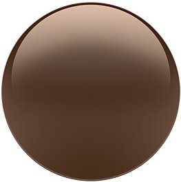 Verres solaires Organique brun uni T5