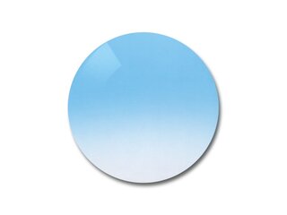 Verres solaires Polycarbonate clear gradient blue mirror red